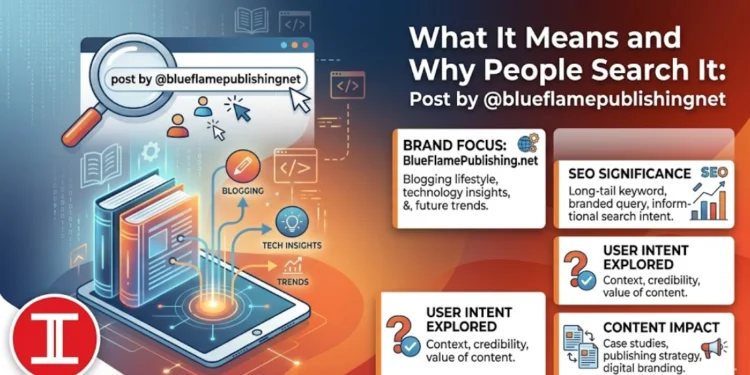 Post By @blueflamepublishingnet