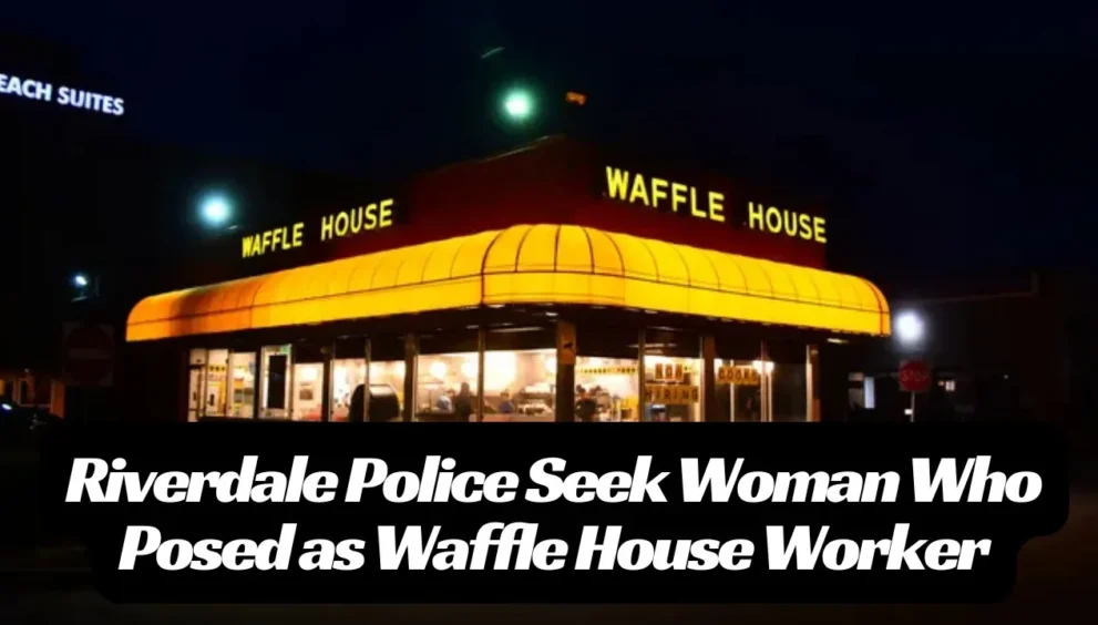 Riverdale Police Seek Woman Who Posed As Waffle House Worker.