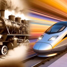 How Did Steam Locomotives Lower The Cost Of Transporting Raw Materials And Finished Goods?