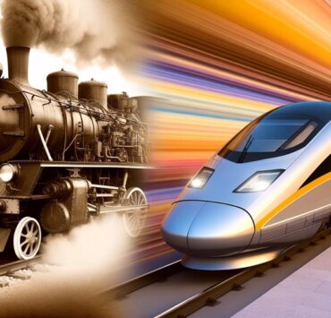 How Did Steam Locomotives Lower The Cost Of Transporting Raw Materials And Finished Goods?