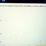 Which Of These Triangle Pairs Can Be Mapped To Each Other Using A Single Translation?