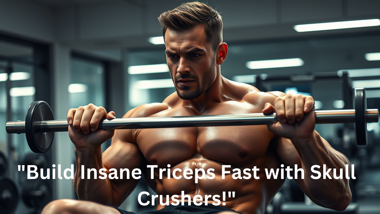 Build Insane Triceps By Doing Skull Crushers - Laz - Tymoff