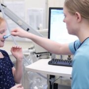 During A Medical Screening, Lung Capacity Testing Is A Standard Procedure.