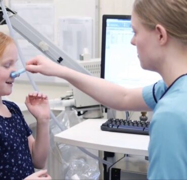 During A Medical Screening, Lung Capacity Testing Is A Standard Procedure.