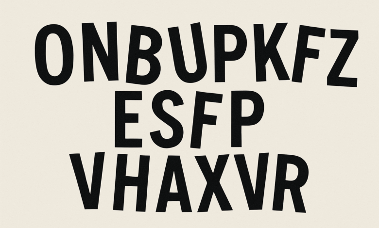 Onbupkfz Esfp Vhaxvrs