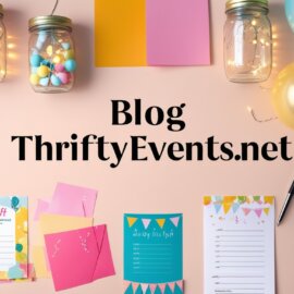 Blog Thriftyeventsnet