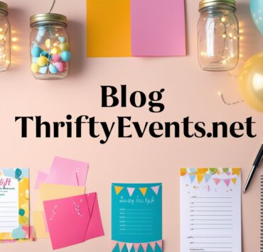 Blog Thriftyeventsnet