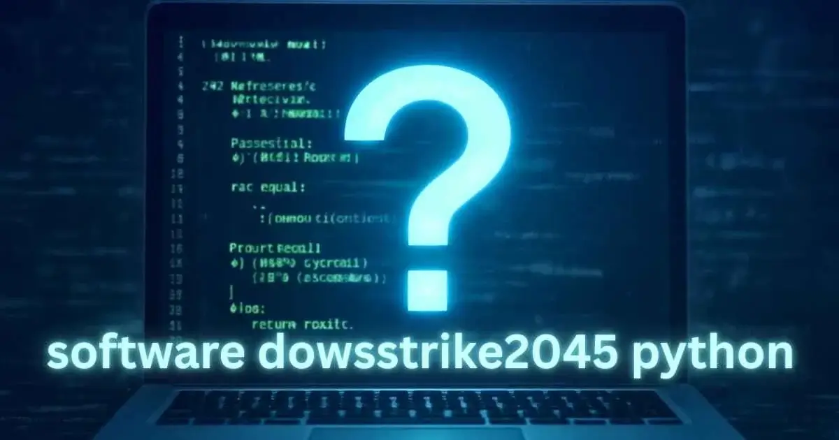 How To Fix Dowsstrike2045 Python Code