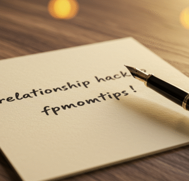 Relationship Hacks Fpmomtips