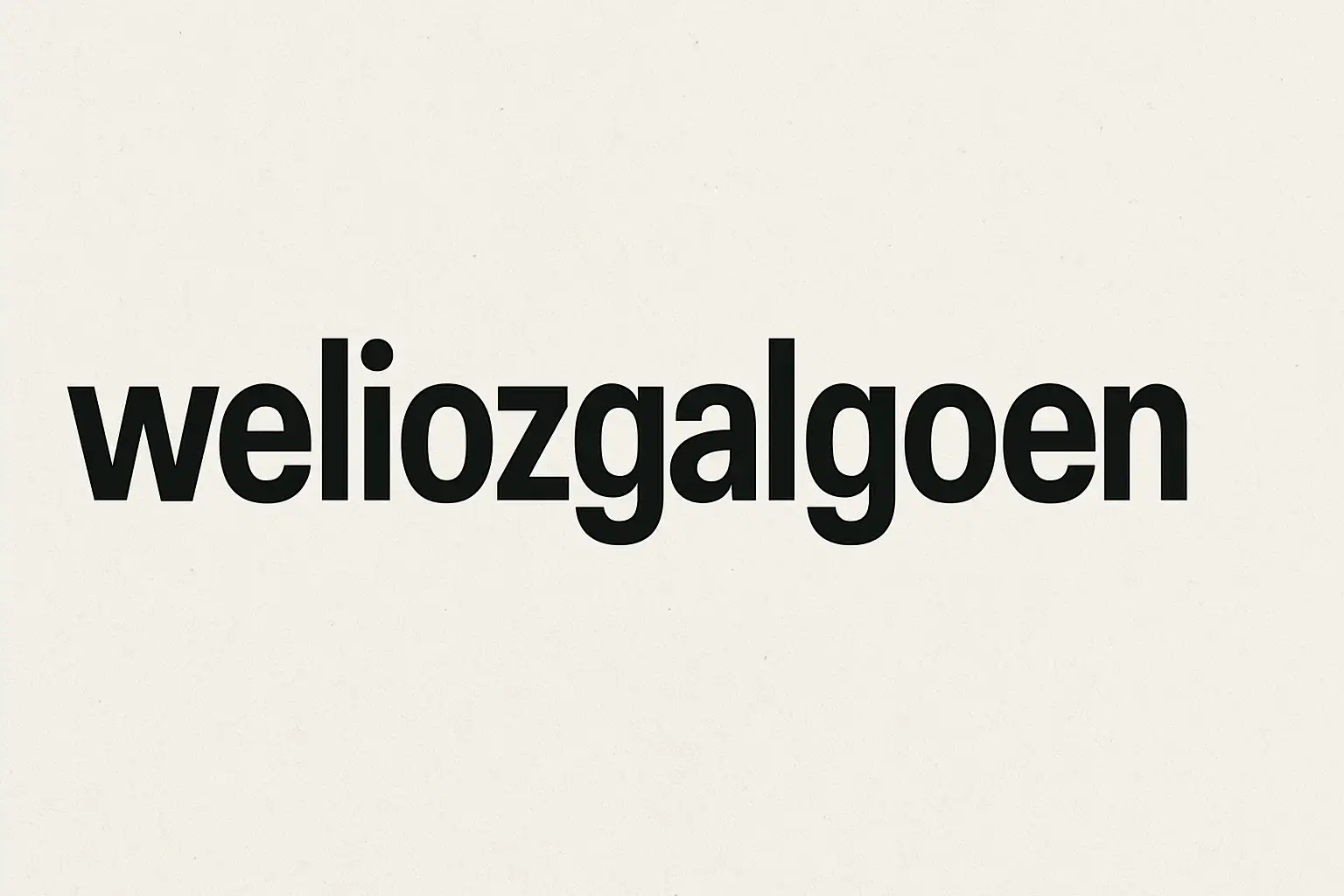 Wellozgalgoen