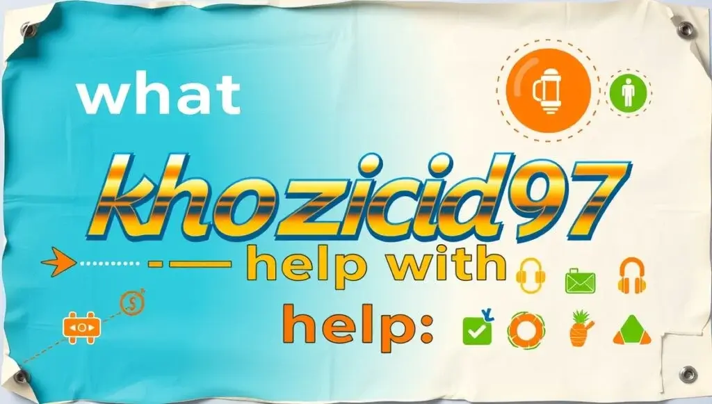 What Khozicid97 Help With