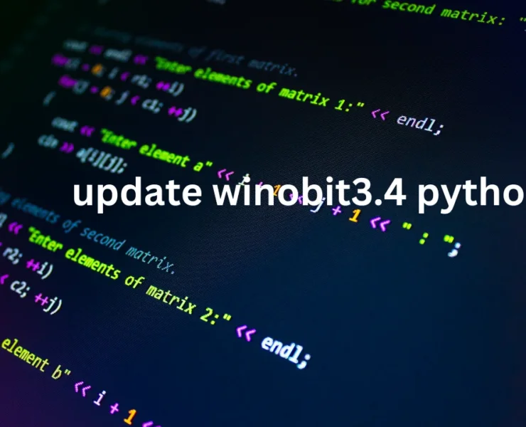 Update Winobit3.4 Python