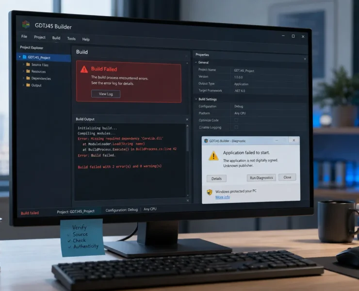 Software GDTJ45 Builder Problems